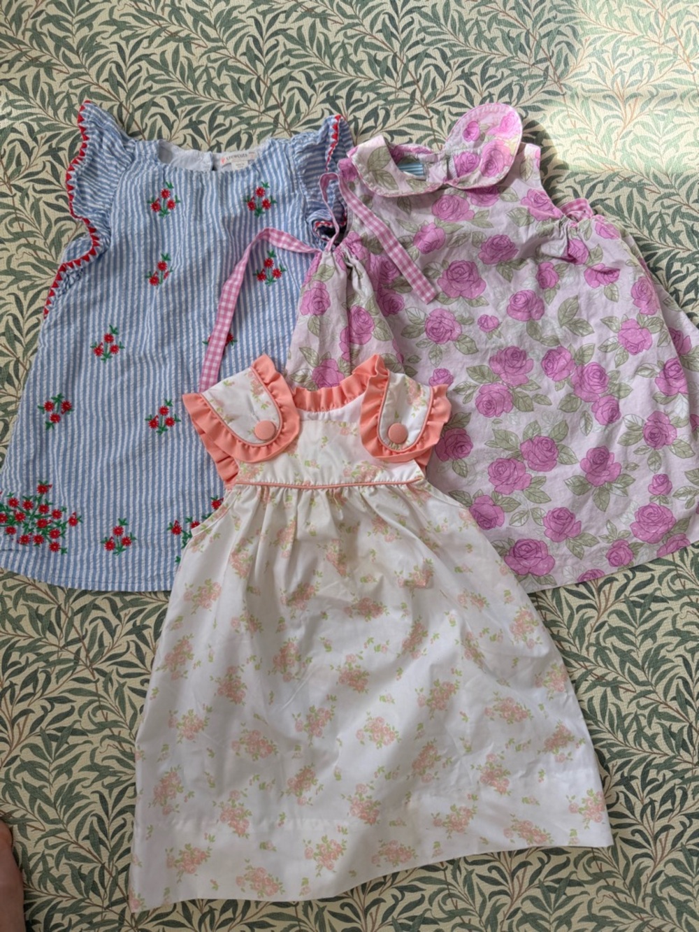 Bundle of Three 2T Summer Dresses (Classical Whimsy, Jcrew, etc)